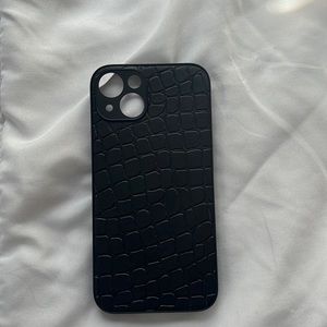 Snake skin print iPhone 13 case